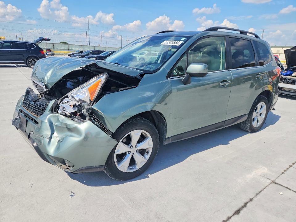 2016 Subaru Forester მანქანა იყიდება აუქციონზე, vin: JF2SJAHC5GH491253, აუქციონის ნომერი: 55383866