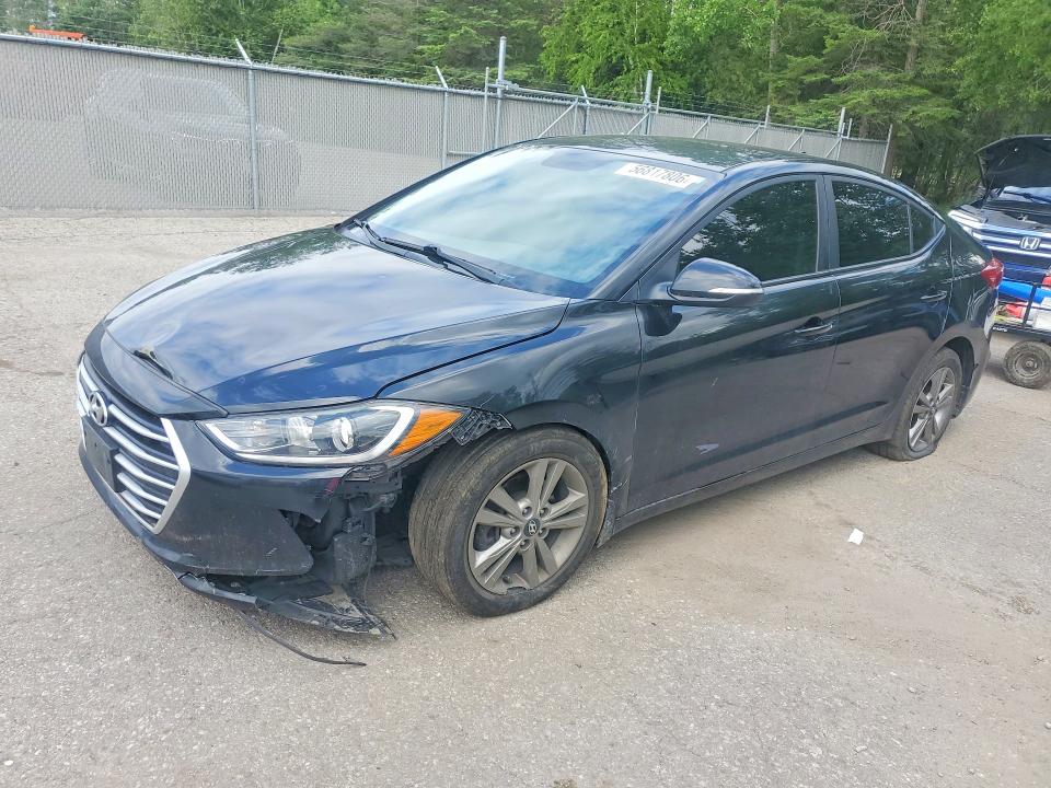 Продажа на аукционе авто 2017 Hyundai Elantra, vin: KMHD84LF2HU129522, номер лота: 56817806