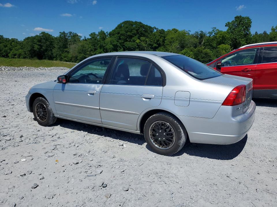 Продаж на аукціоні авто 2002 Honda Civic, vin: 2HGES15652H544755, номер лоту: 56044826