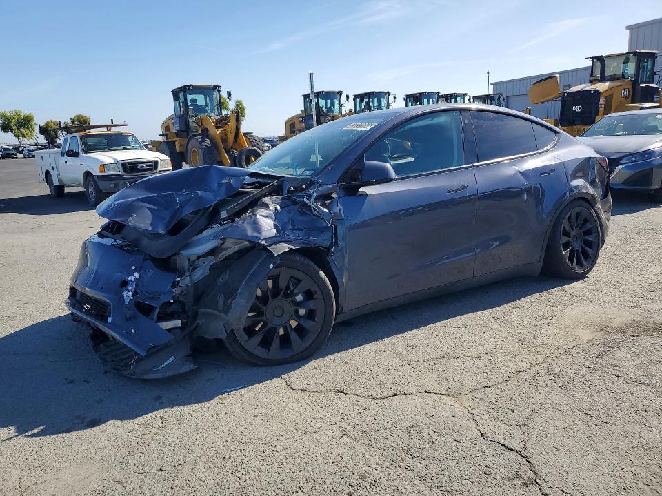 2022 Tesla Model Y მანქანა იყიდება აუქციონზე, vin: 7SAYGDEE8NF480617, აუქციონის ნომერი: 55812066