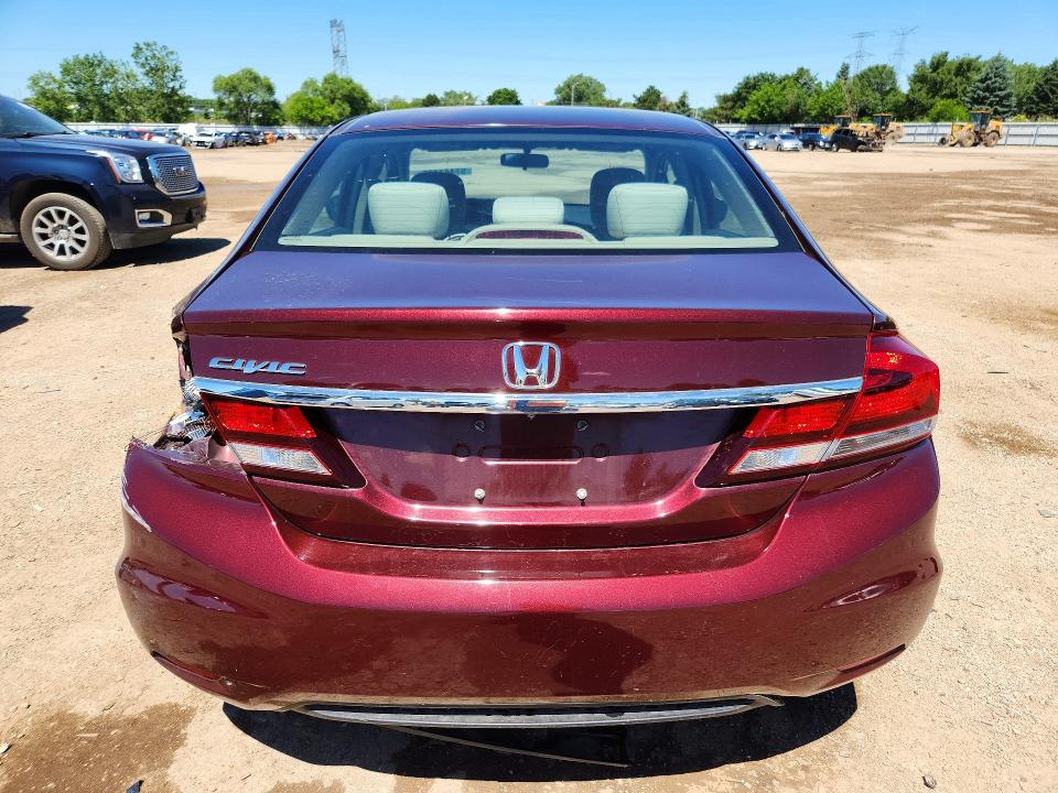 2015 Honda Civic მანქანა იყიდება აუქციონზე, vin: 19XFB2F55FE067776, აუქციონის ნომერი: 57441496