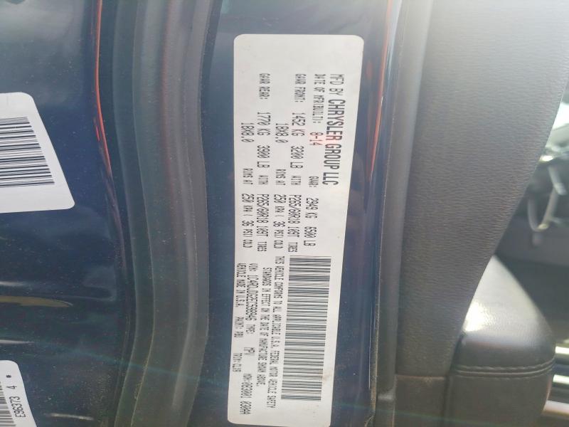Продажа на аукционе авто 2014 Dodge Durango, vin: 1C4RDJDG2EC598946, номер лота: 55370676