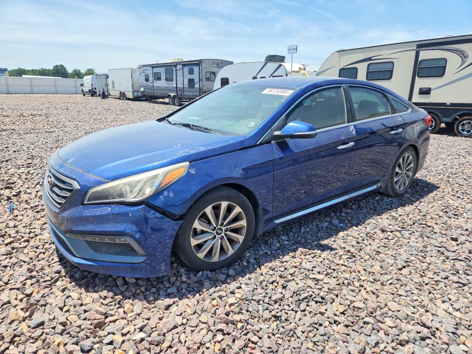 56134966 :رقم المزاد ، 5NPE34AF4FH200723 vin ، 2015 Hyundai Sonata مزاد بيع
