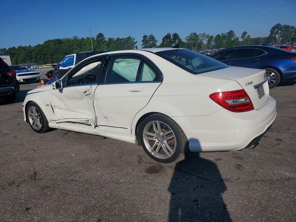 Aukcja sprzedaży 2012 Mercedes-benz C, vin: WDDGF4HB1CA621942, numer aukcji: 56336576
