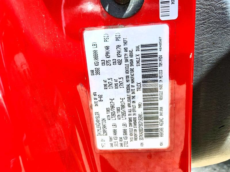 Aukcja sprzedaży 2003 Dodge Ram 2500, vin: 3D7KA28D73G716201, numer aukcji: 59292946