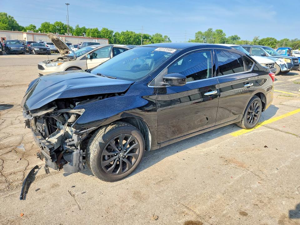2018 Nissan Sentra მანქანა იყიდება აუქციონზე, vin: 3N1AB7AP1JY271534, აუქციონის ნომერი: 59133586