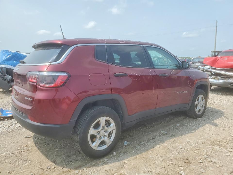 58816556 :رقم المزاد ، 3C4NJDAB1NT202754 vin ، 2022 Jeep Compass مزاد بيع