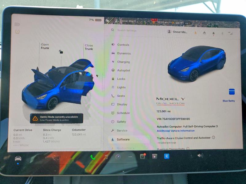 Продаж на аукціоні авто 2023 Tesla Model Y, vin: 7SAYGDEF3PF599185, номер лоту: 56656746