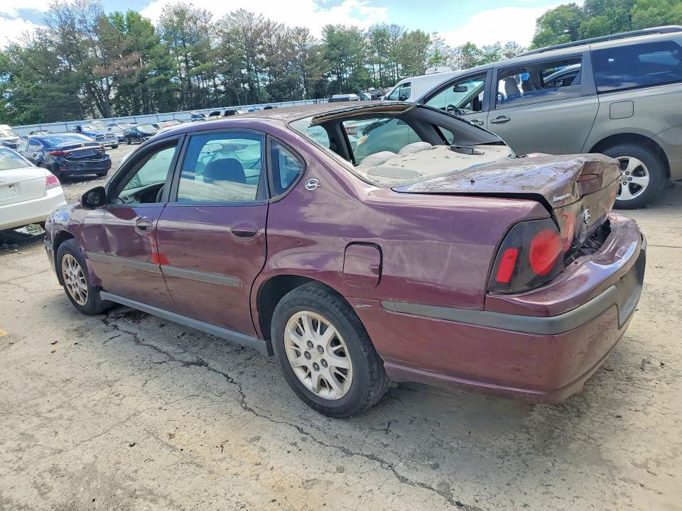 57047636 :رقم المزاد ، 2G1WF52E849439773 vin ، 2004 Chevrolet Impala مزاد بيع