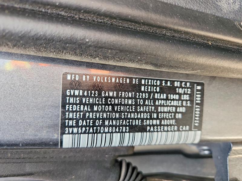 Продажа на аукционе авто 2013 Volkswagen Beetle, vin: 3VW5P7AT7DM804783, номер лота: 55475816