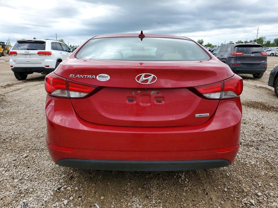 2015 Hyundai Elantra მანქანა იყიდება აუქციონზე, vin: KMHDH4AE0FU393703, აუქციონის ნომერი: 56540856