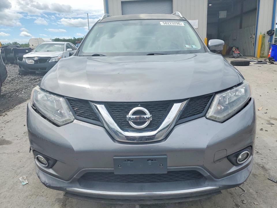 Продажа на аукционе авто 2016 Nissan Rogue, vin: KNMAT2MV7GP723567, номер лота: 58223296