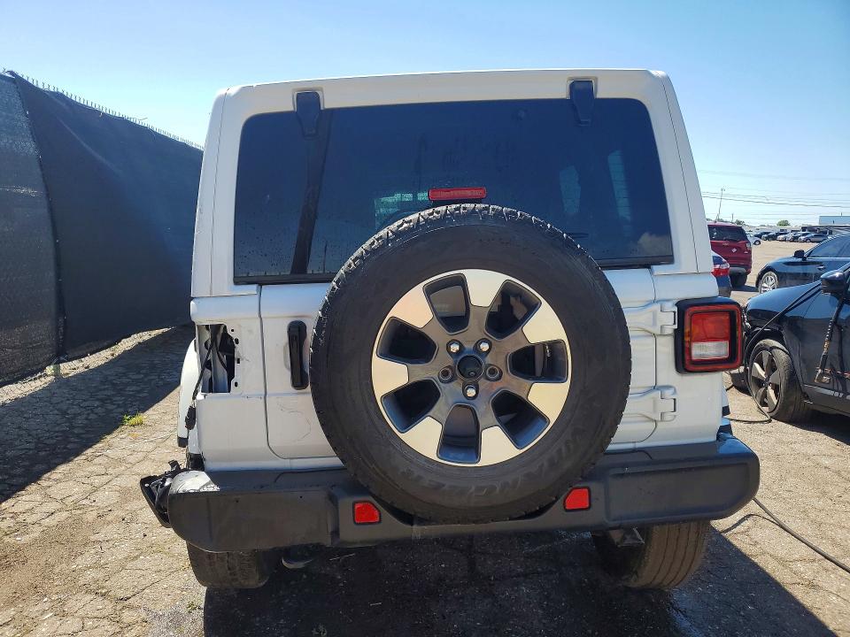 58537266 :رقم المزاد ، 1C4HJXEG9NW120821 vin ، 2022 Jeep Wrangler Unlimited مزاد بيع