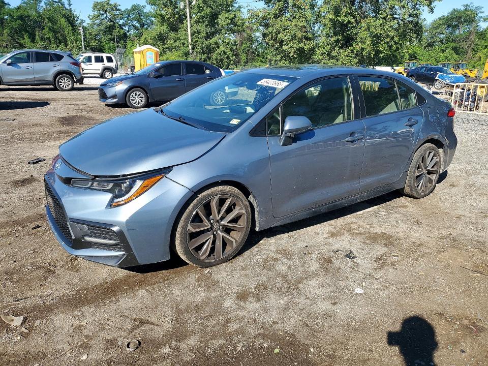 Auction sale of the 2020 Toyota Corolla, vin: JTDP4RCE7LJ020730, lot number: 58423966