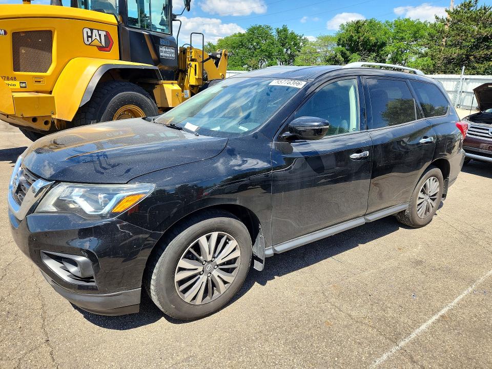 Auction sale of the 2017 Nissan Pathfinder, vin: 5N1DR2MM0HC914321, lot number: 55776366