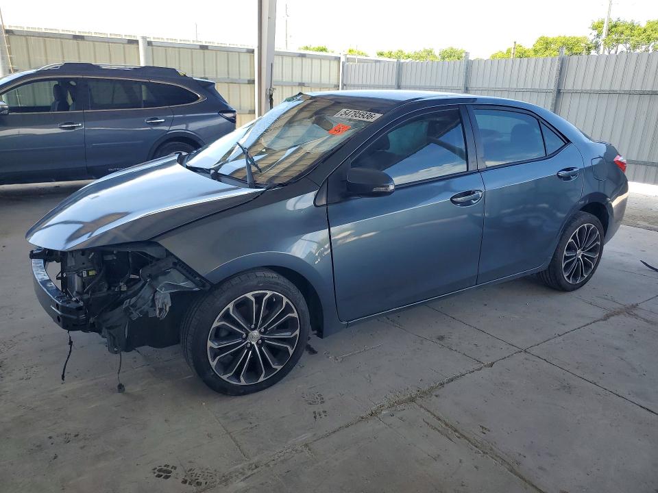 54795936 :رقم المزاد ، 2T1BURHE5FC282202 vin ، 2015 Toyota Corolla مزاد بيع