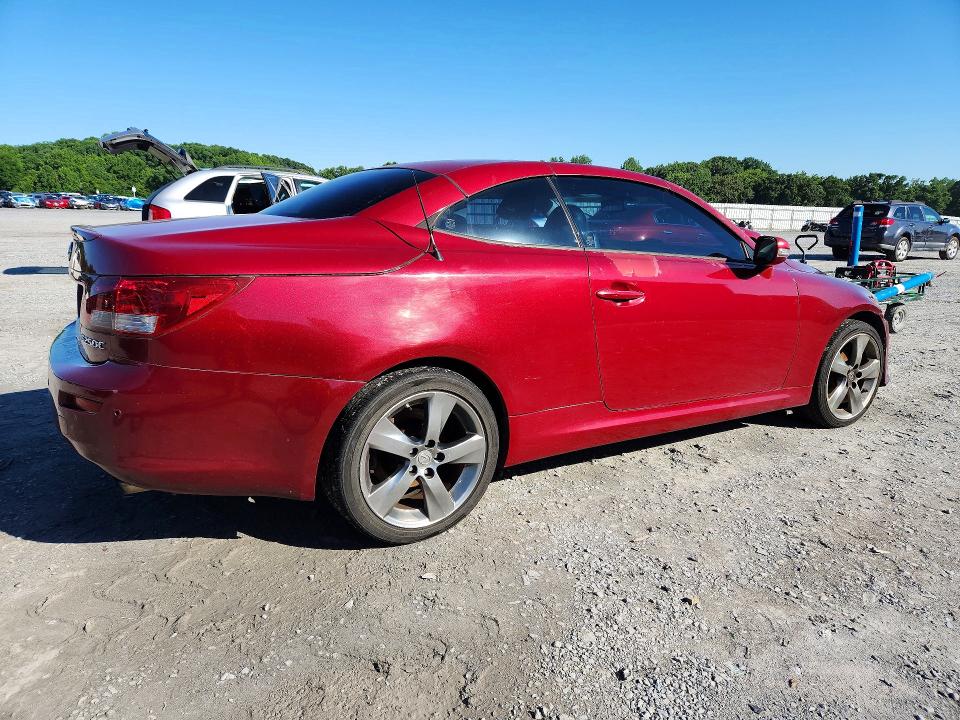 2011 Lexus Is მანქანა იყიდება აუქციონზე, vin: JTHFF2C28B2520177, აუქციონის ნომერი: 55015696