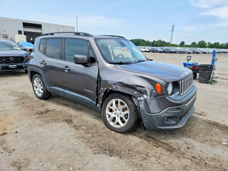 Продажа на аукционе авто 2017 Jeep Renegade, vin: ZACCJABB3HPF64486, номер лота: 58485446