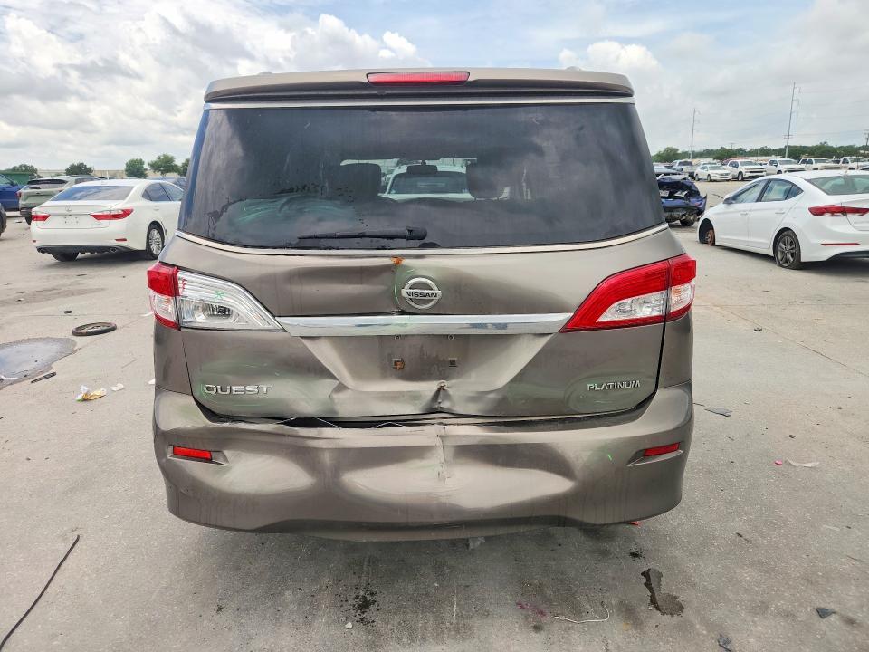 Aukcja sprzedaży 2015 Nissan Quest, vin: JN8AE2KP9F9124286, numer aukcji: 56944046