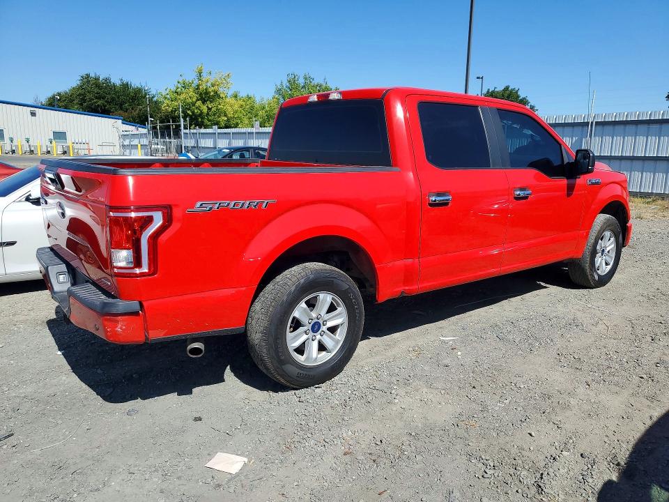 Продажа на аукционе авто 2016 Ford F150, vin: 1FTEW1CF1GKE75097, номер лота: 55534176