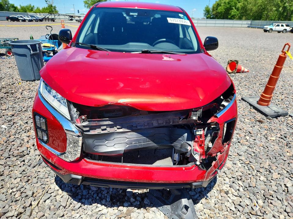 2021 Mitsubishi Outlander Sport მანქანა იყიდება აუქციონზე, vin: JA4APUAU8MU001303, აუქციონის ნომერი: 57073956