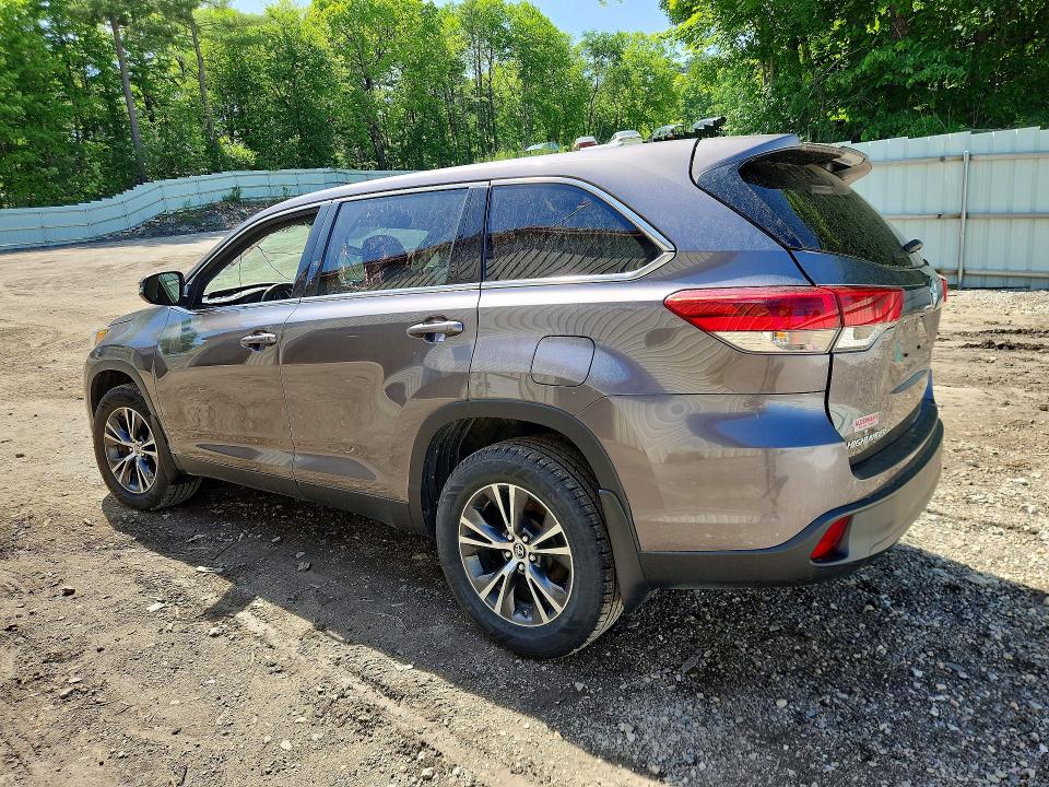 2019 Toyota Highlander მანქანა იყიდება აუქციონზე, vin: 5TDBZRFH1KS722495, აუქციონის ნომერი: 56312426