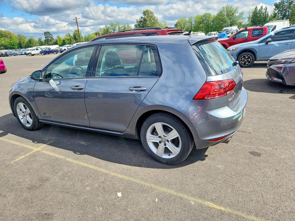 2017 Volkswagen Golf მანქანა იყიდება აუქციონზე, vin: 3VW217AU6HM002972, აუქციონის ნომერი: 56811886