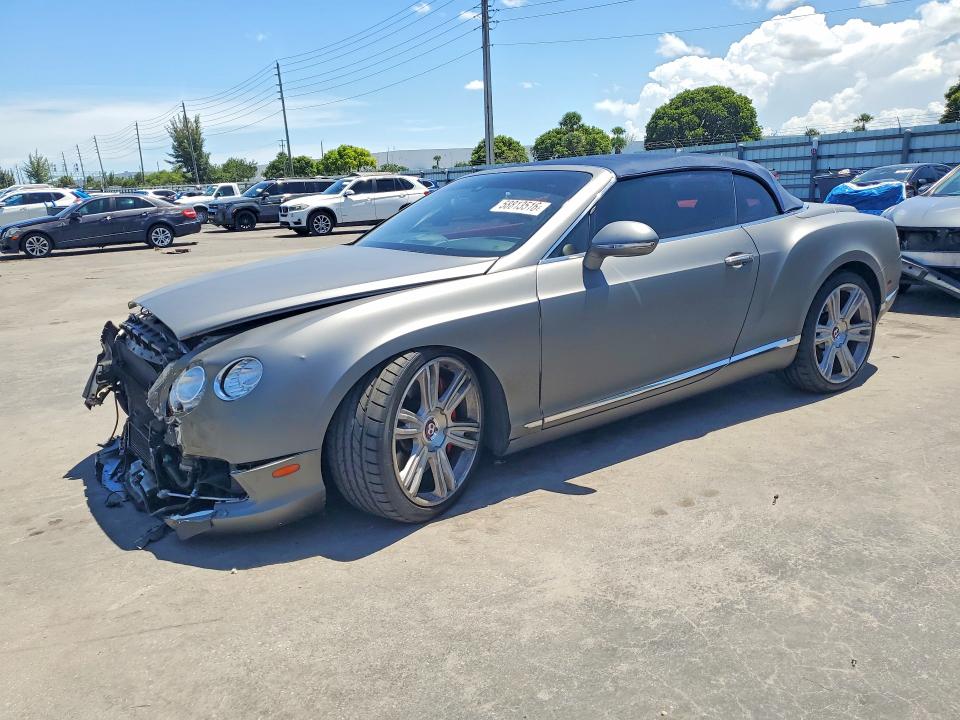 Продажа на аукционе авто 2014 Bentley Continental, vin: SCBGT3ZA2EC094667, номер лота: 58813516