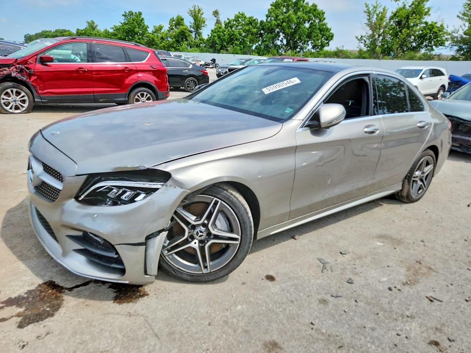 2020 Mercedes-benz C მანქანა იყიდება აუქციონზე, vin: 55SWF8EB9LU326532, აუქციონის ნომერი: 55990546