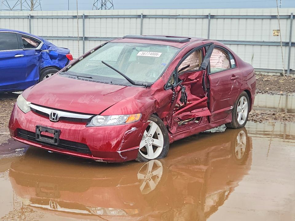 2007 Honda Civic მანქანა იყიდება აუქციონზე, vin: 1HGFA16847L018313, აუქციონის ნომერი: 56774006