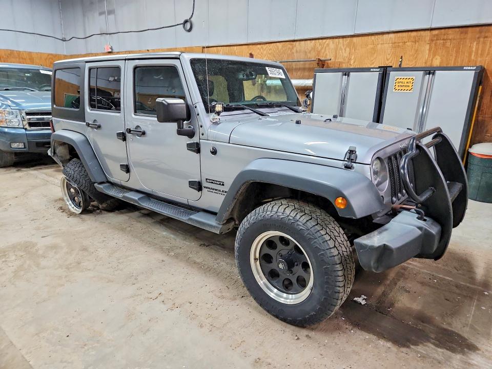 Aukcja sprzedaży 2015 Jeep Wrangler Unlimited, vin: 1C4BJWDGXFL660862, numer aukcji: 56931946