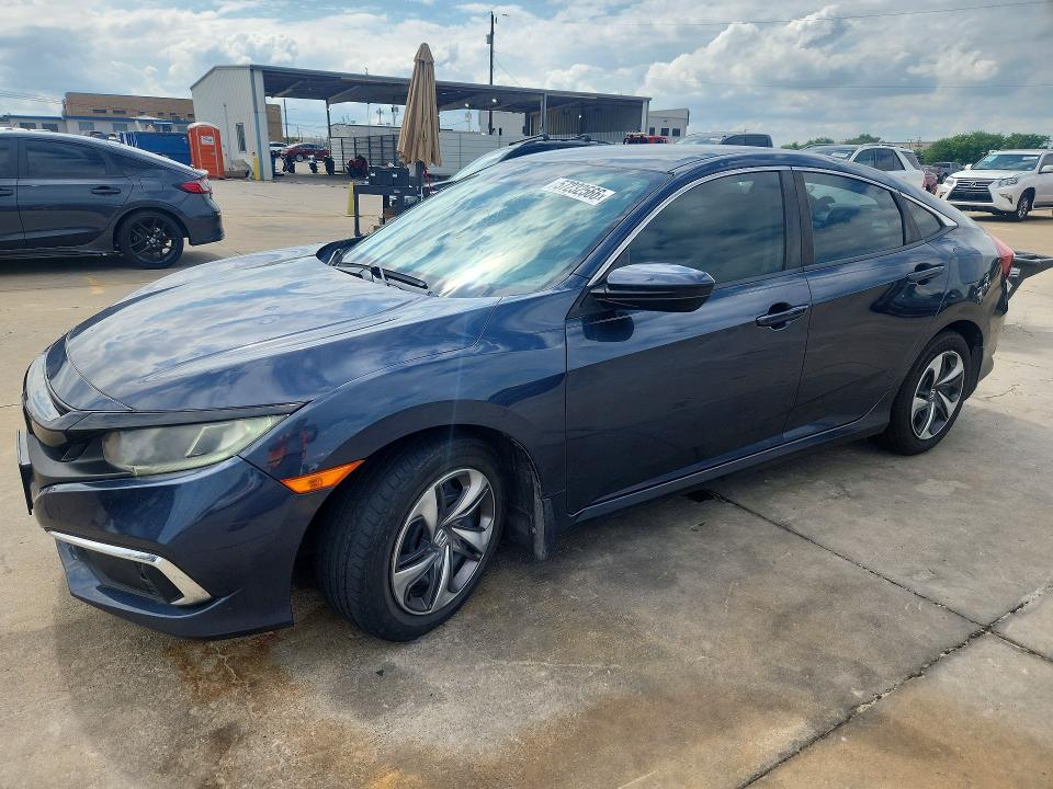 2019 Honda Civic მანქანა იყიდება აუქციონზე, vin: 19XFC2F6XKE003541, აუქციონის ნომერი: 57232566