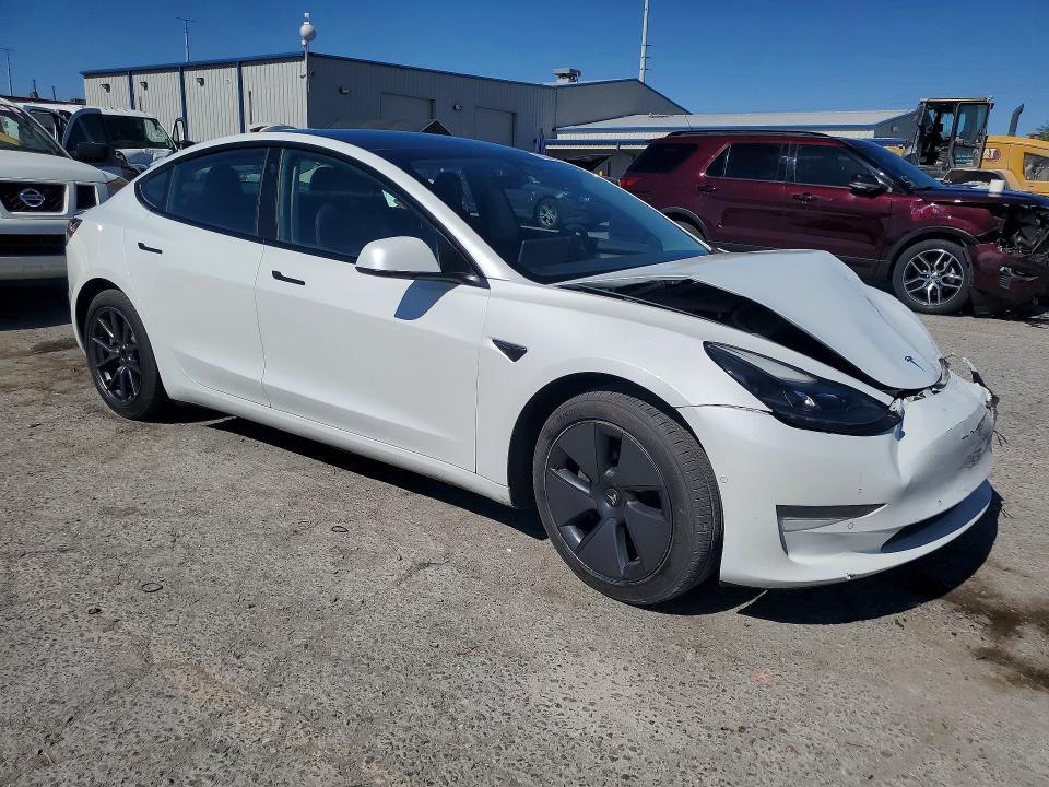 56442486 :رقم المزاد ، 5YJ3E1EA3NF113455 vin ، 2022 Tesla Model 3 مزاد بيع