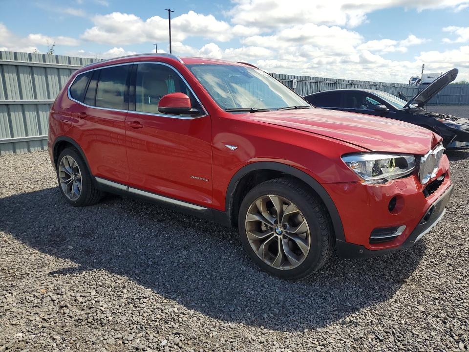 2015 Bmw X3 მანქანა იყიდება აუქციონზე, vin: 5UXWY3C56F0E96749, აუქციონის ნომერი: 58219896