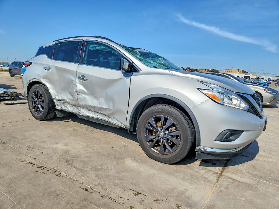 2017 Nissan Murano მანქანა იყიდება აუქციონზე, vin: 5N1AZ2MG7HN170492, აუქციონის ნომერი: 58768176