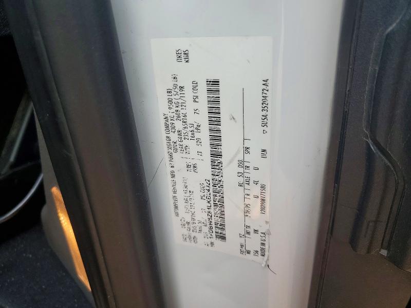 2020 Ford Transit მანქანა იყიდება აუქციონზე, vin: 1FDBW5Z84LKB24922, აუქციონის ნომერი: 55890126