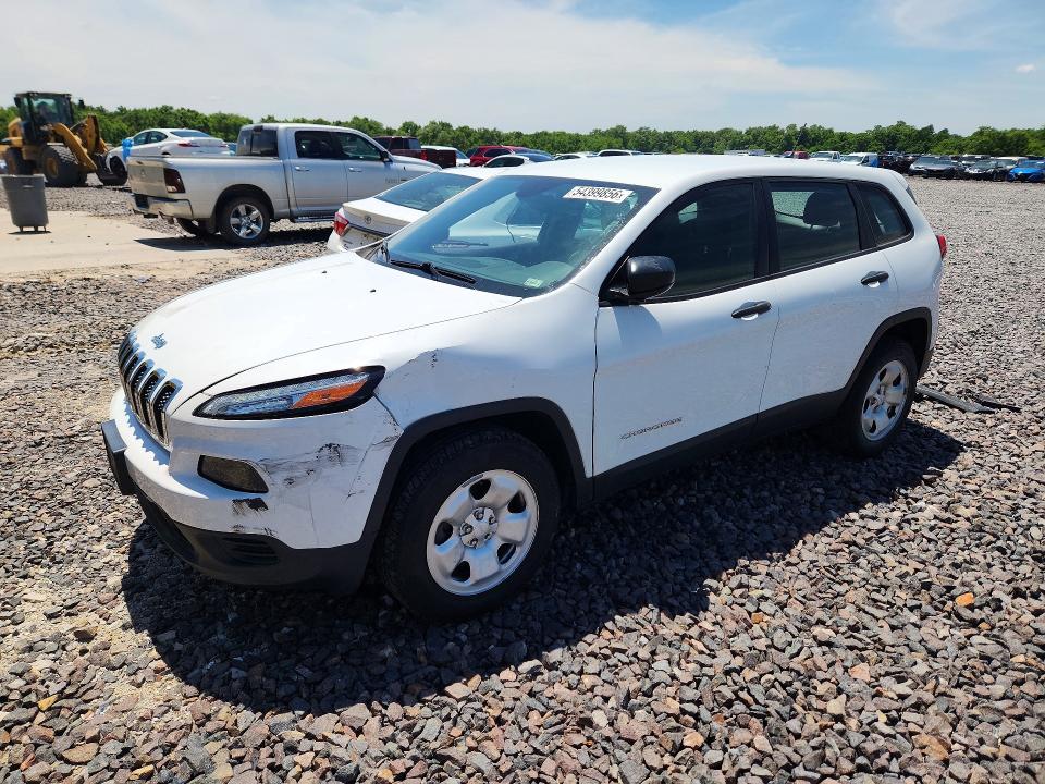 2017 Jeep Cherokee მანქანა იყიდება აუქციონზე, vin: 1C4PJMAB7HW571013, აუქციონის ნომერი: 54399856