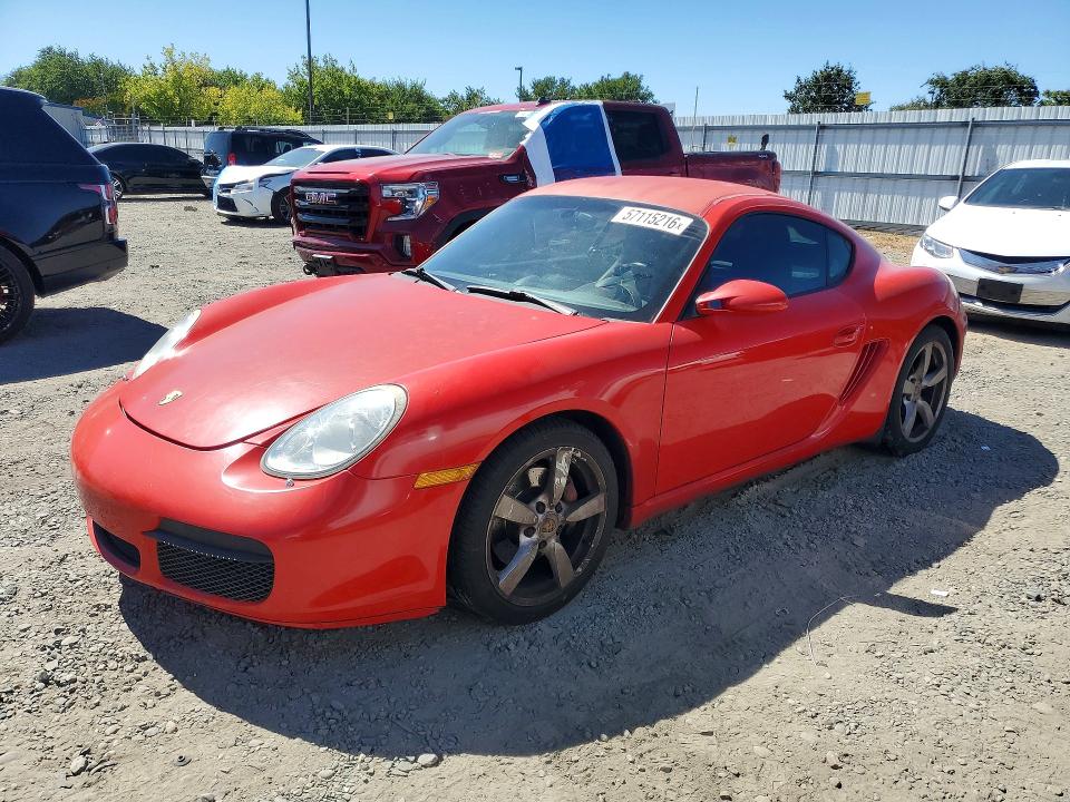 57115216 :رقم المزاد ، WP0AB29877U781671 vin ، 2007 Porsche Cayman مزاد بيع