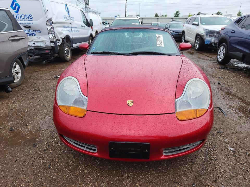 2001 Porsche Boxster მანქანა იყიდება აუქციონზე, vin: WP0CA29871U621728, აუქციონის ნომერი: 57599146