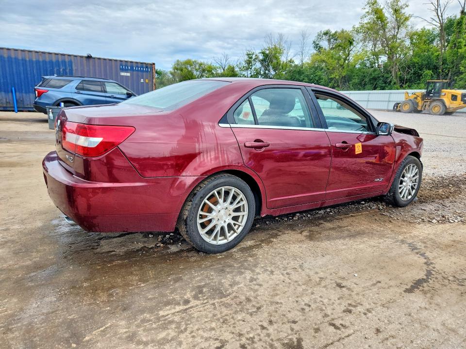 58638706 :رقم المزاد ، 3LNHM26T77R633203 vin ، 2007 Lincoln Mkz مزاد بيع