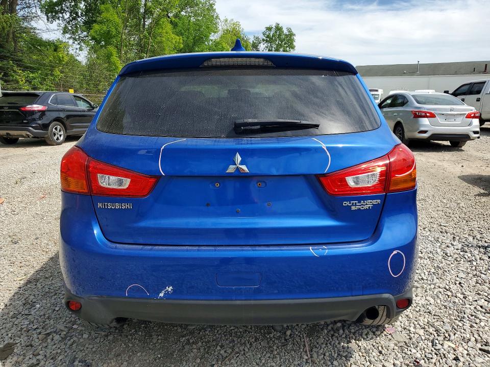2017 Mitsubishi Outlander Sport მანქანა იყიდება აუქციონზე, vin: JA4AP3AU9HZ020607, აუქციონის ნომერი: 53885496