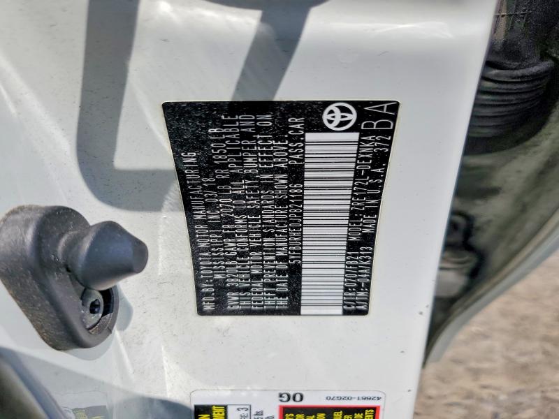 Продажа на аукционе авто 2018 Toyota Corolla, vin: 5YFBURHE0JP821186, номер лота: 55184146