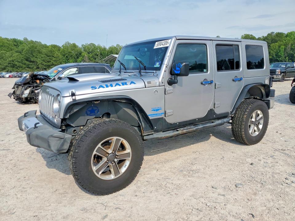 Auction sale of the 2015 Jeep Wrangler Unlimited, vin: 1C4BJWEGXFL744579, lot number: 58904306