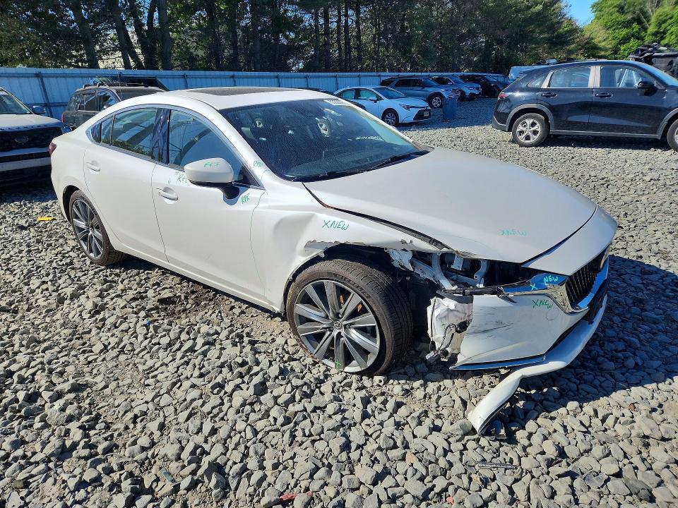 2019 Mazda 6 მანქანა იყიდება აუქციონზე, vin: JM1GL1WY4K1508588, აუქციონის ნომერი: 55509916