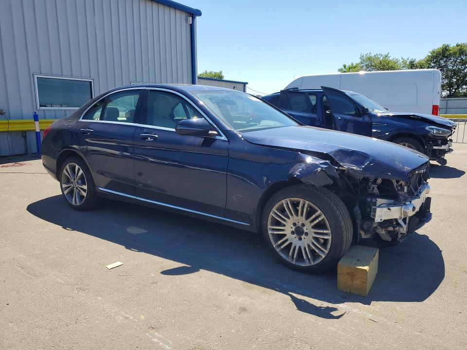 2021 Mercedes-benz C მანქანა იყიდება აუქციონზე, vin: W1KWF8EB9MR634187, აუქციონის ნომერი: 56864996
