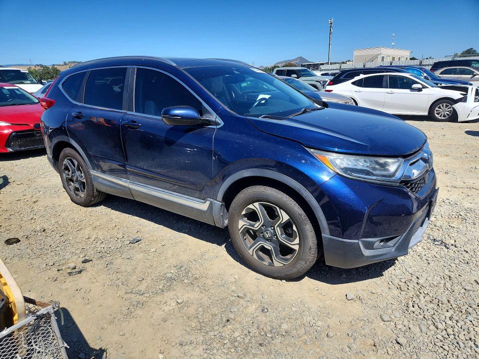 55458866 :رقم المزاد ، 5J6RW1H92HL000973 vin ، 2017 Honda Cr-v مزاد بيع