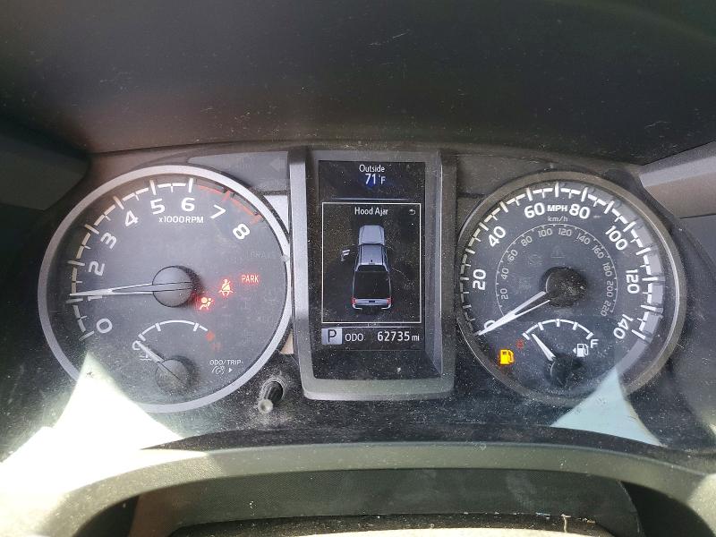58104126 :رقم المزاد ، 3TMCZ5AN4KM272920 vin ، 2019 Toyota Tacoma مزاد بيع