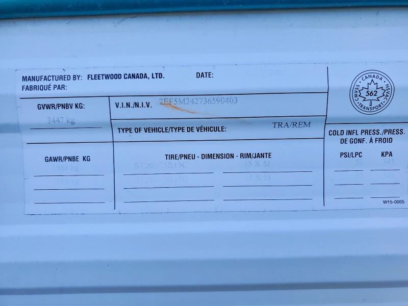 Продаж на аукціоні авто 2003 Fleetwod Recreational Vehicle (rv), vin: 2EF5M242736590403, номер лоту: 53594946