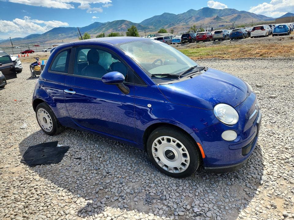 2013 Fiat 500 მანქანა იყიდება აუქციონზე, vin: 3C3CFFAR5DT512877, აუქციონის ნომერი: 56670036