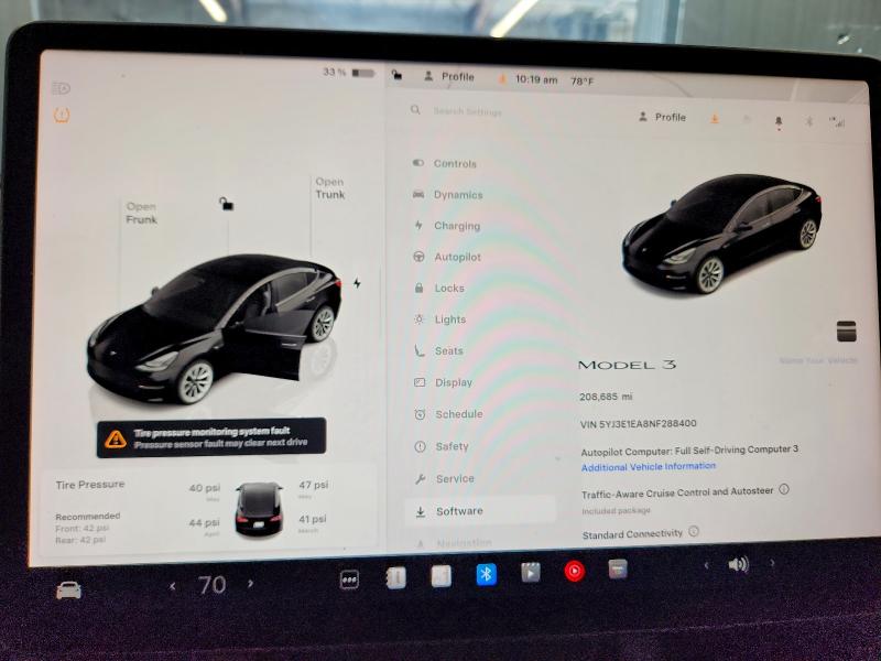 2022 Tesla Model 3 მანქანა იყიდება აუქციონზე, vin: 5YJ3E1EA8NF288400, აუქციონის ნომერი: 58684046